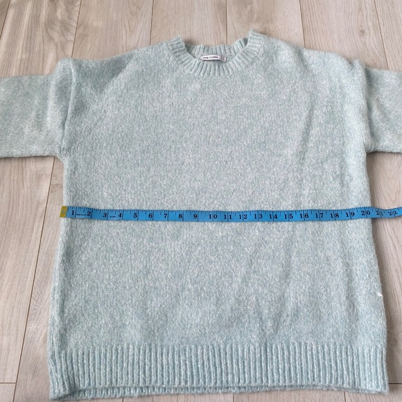 Light Blue Pullover Sweater - Picture 5 of 6